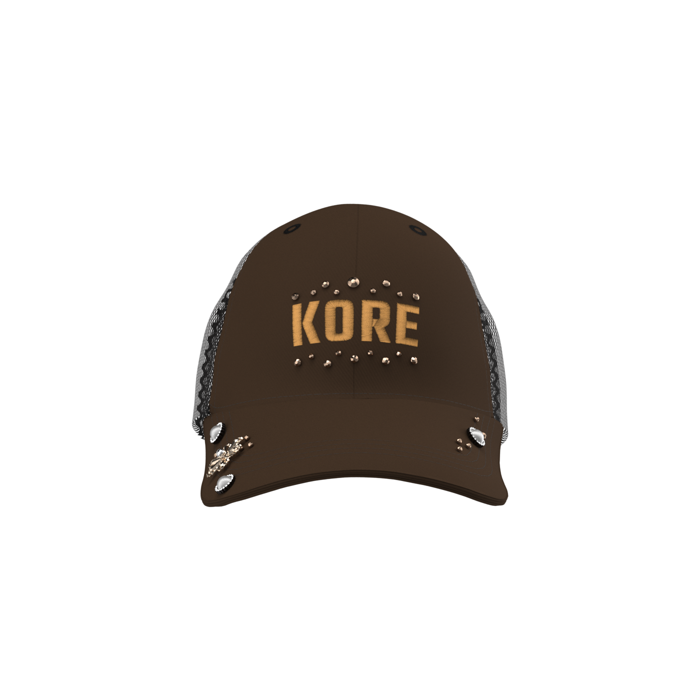 TRUCKER HAT - BROWN