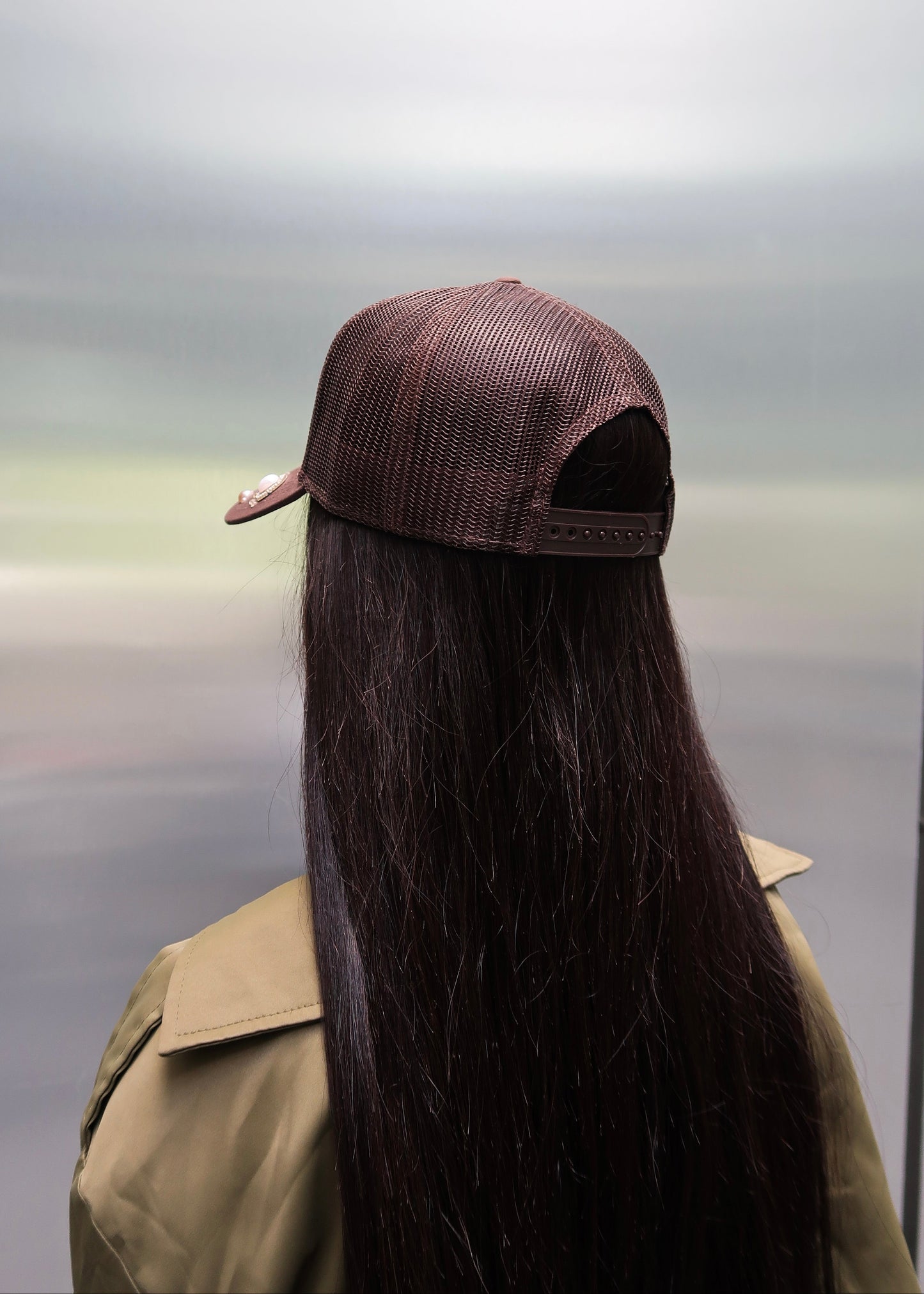 TRUCKER HAT - BROWN