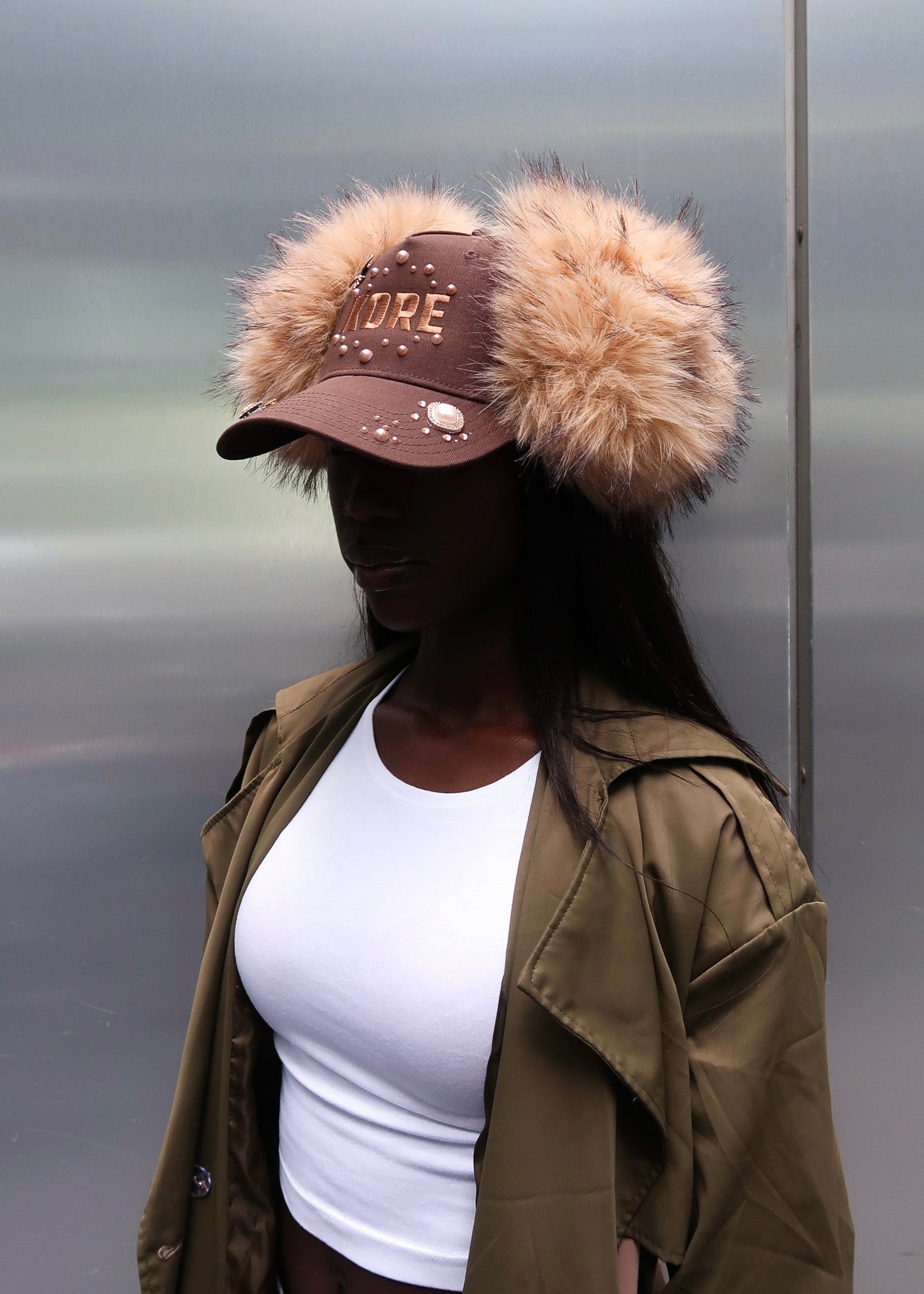 TRUCKER HAT - BROWN