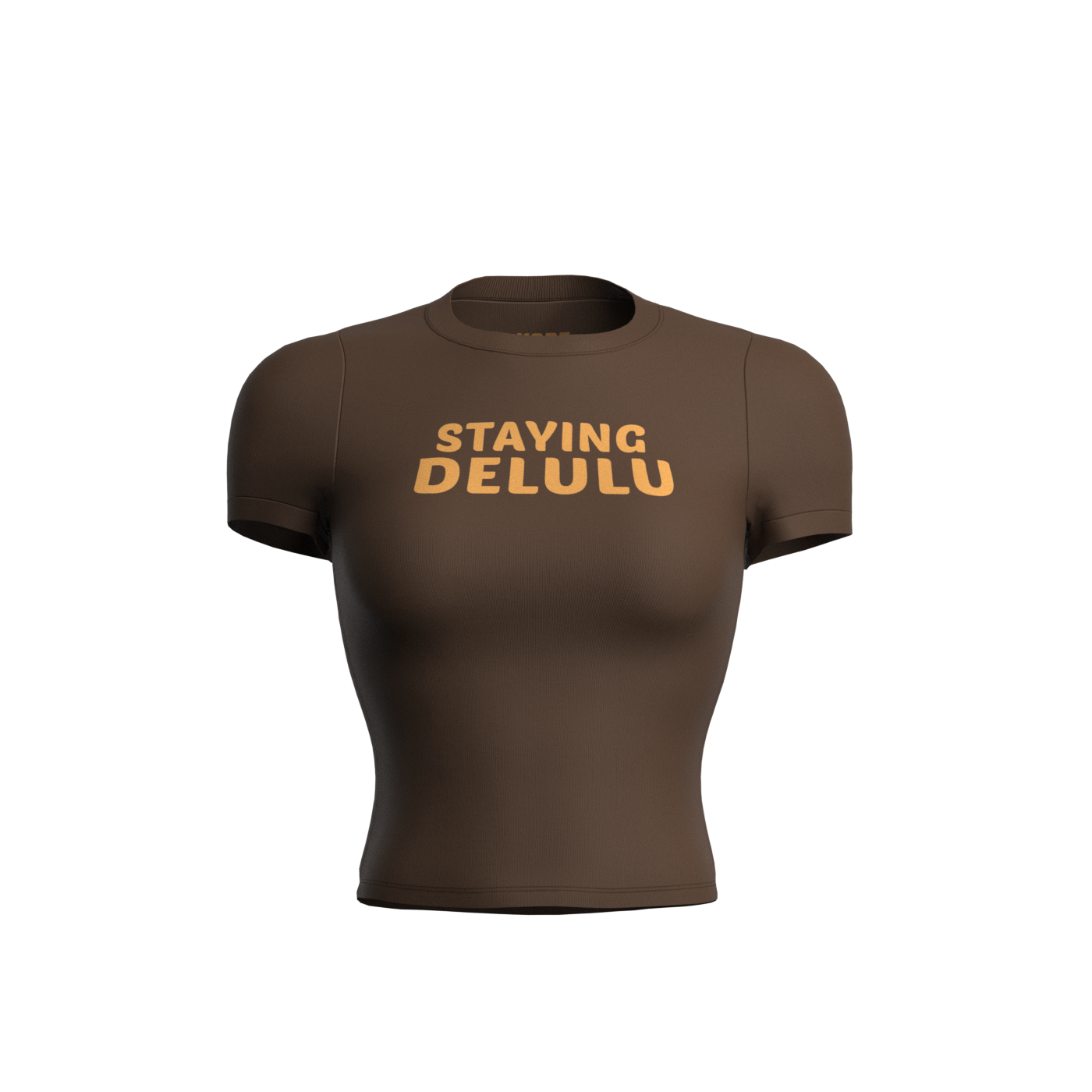 STAYING DELULU BABY TEE